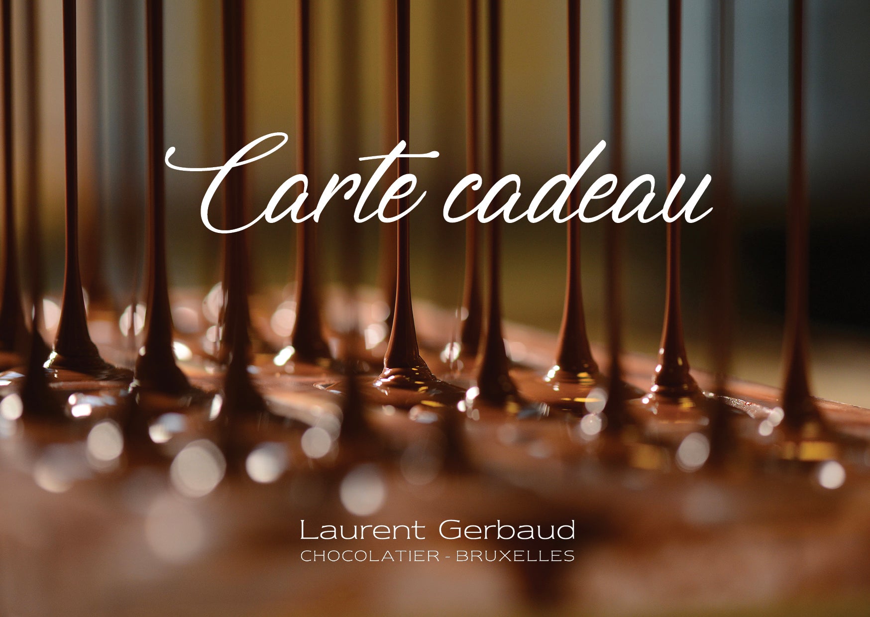 Carte-cadeau Laurent Gerbaud Chocolatier