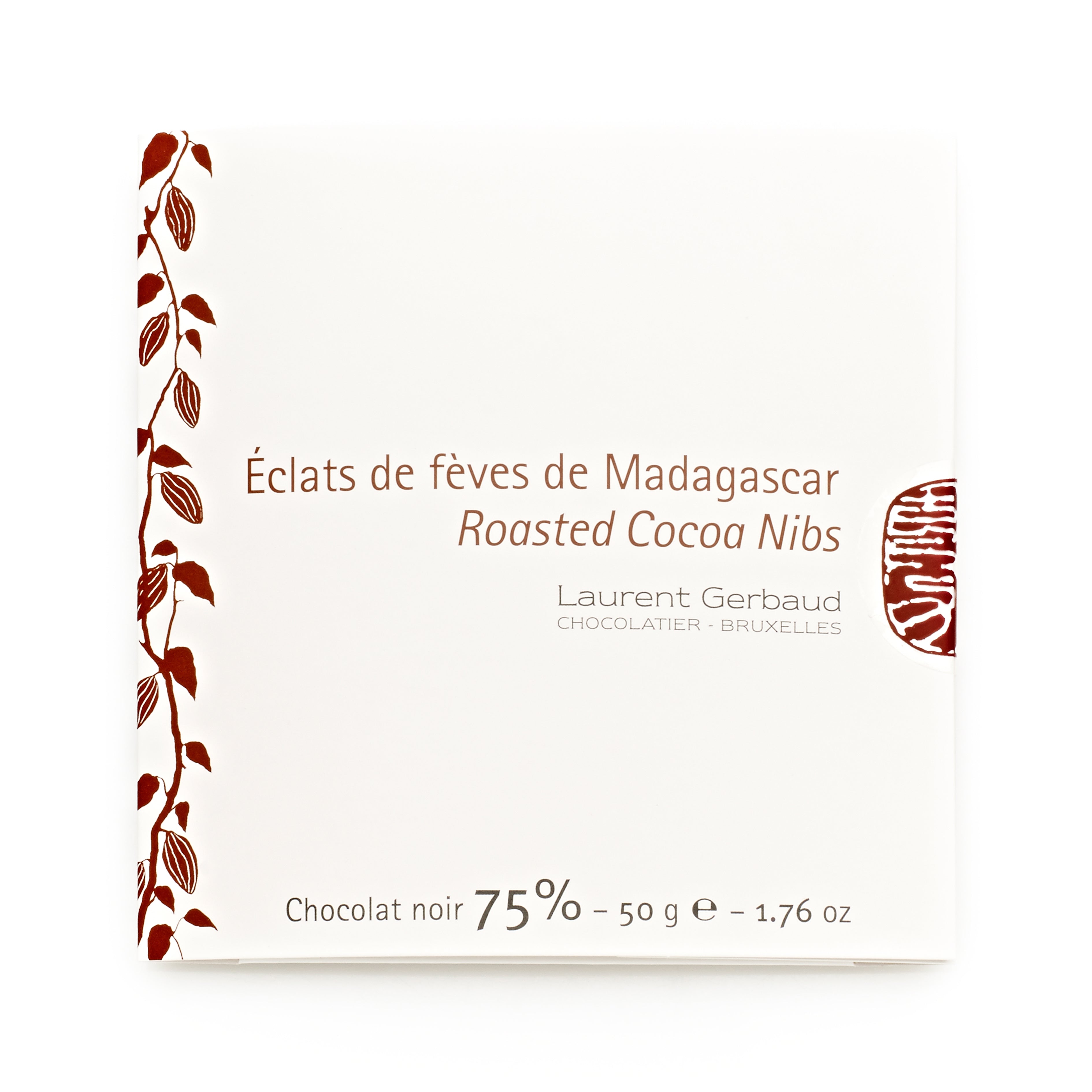 Tablette Chocolat Noir - Eclats de fèves de Madagascar